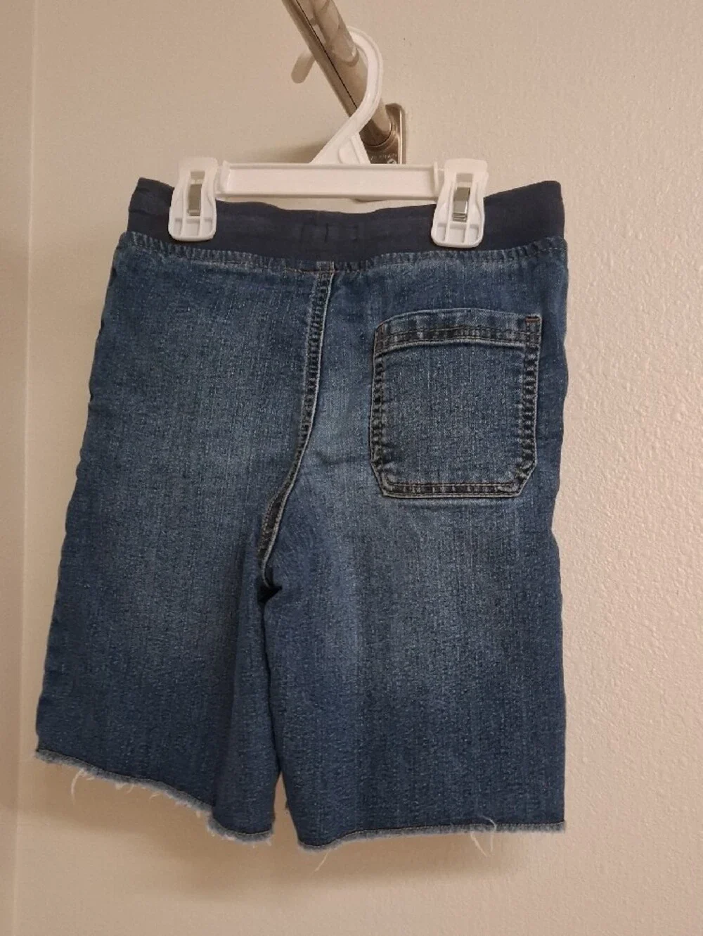 OshKosh B'gosh Blue Denim Kids Shorts with Drawstring Waist